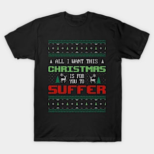 Ugly Christmas Sweater T-Shirt